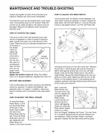 Preview for 12 page of Weslo PURSUIT 618s User Manual