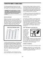 Preview for 10 page of Weslo Pursuit 625s Manual