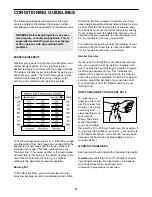 Preview for 8 page of Weslo Pursuit 640s Manual