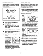 Preview for 9 page of Weslo Pursuit 695i Manual