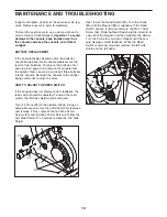 Preview for 10 page of Weslo Pursuit 93 User Manual