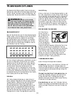 Preview for 11 page of Weslo Pursuit 95 Manual