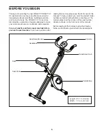 Preview for 5 page of Weslo pursuit ct 3.3 WLEX81915.1 User Manual