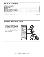 Предварительный просмотр 2 страницы Weslo PURSUIT CT 3.8R User Manual