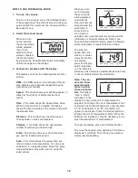 Предварительный просмотр 12 страницы Weslo PURSUIT CT 3.8R User Manual