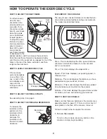 Preview for 9 page of Weslo Pursuit E 23 User Manual