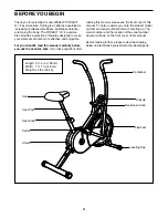 Предварительный просмотр 4 страницы Weslo Pursuit E 26 Bike Manual