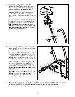 Предварительный просмотр 7 страницы Weslo Pursuit E 26 Bike Manual