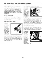 Предварительный просмотр 11 страницы Weslo Pursuit E 26 Bike Manual