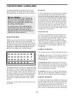 Preview for 13 page of Weslo Pursuit E45 Bike User Manual