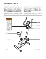 Preview for 3 page of Weslo Pursuit R 20 User Manual