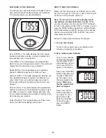 Preview for 9 page of Weslo Pursuit R 30 User Manual