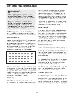 Preview for 12 page of Weslo Pursuit R 30 User Manual