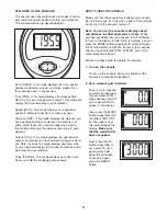 Preview for 9 page of Weslo Pursuit R 60 User Manual