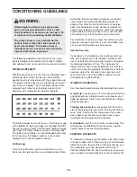 Preview for 12 page of Weslo Pursuit R 60 User Manual