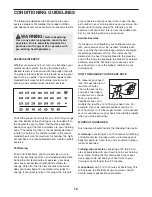 Preview for 12 page of Weslo Pursuit S 25 Exercise Bike User Manual