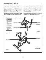 Preview for 3 page of Weslo Pursuit S 35 User Manual