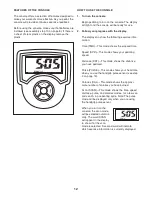 Preview for 12 page of Weslo Pursuit Sr 9.8 Manual