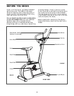 Preview for 4 page of Weslo Pursuit895i User Manual