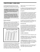 Preview for 10 page of Weslo Pursuit895i User Manual