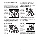 Preview for 13 page of Weslo Pursuit895i User Manual