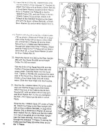 Предварительный просмотр 10 страницы Weslo Quadra Force Manual