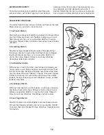 Preview for 12 page of Weslo Sport 50 User Manual