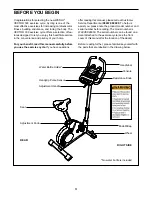 Preview for 6 page of Weslo Vector 303 Manual