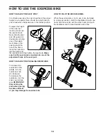 Preview for 10 page of Weslo WLEVEX71417.0 User Manual