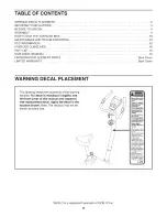 Preview for 2 page of Weslo WLEX31212.0 User Manual