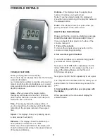 Preview for 9 page of Weslo WLIVEX57010.1 User Manual