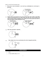 Preview for 4 page of Wesseldon 46911 Instruction Manual