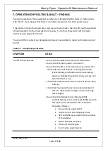 Preview for 17 page of Wessex lifts LIBERTY OPEN Operator'S  Maintenance Manual