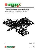 Предварительный просмотр 1 страницы Wessex CRX-410 Operations Manual And Parts Book