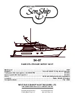 West Bay Sonship 54-07 Manual preview