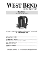 Preview for 7 page of West Bend 53783 Instruction Manual