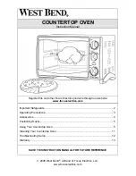 West Bend 74706 Instruction Manual preview