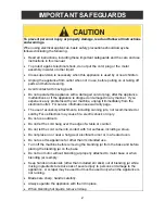 Предварительный просмотр 2 страницы West Bend AUTOSERVE II Instruction Manual