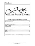 Preview for 29 page of West Bend Chris Freytag Pressure Cooker Instruction Manual