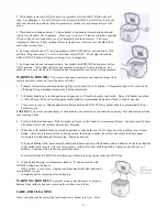 Preview for 3 page of West Bend DELUXE L 5265 Instruction Manual