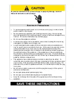 Предварительный просмотр 3 страницы West Bend HEAVY DUTY ELECTRIC CAN OPENER Instruction Manual