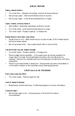 Preview for 12 page of West Bend Hi-Rise L5778C Instruction Manual