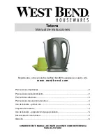 Предварительный просмотр 14 страницы West Bend Housewares Instruction Manual