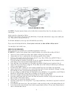 Preview for 2 page of West Bend L 5179 Instruction Manual