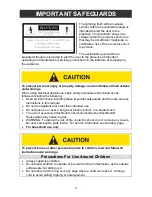 Preview for 2 page of West Bend L5629A Instruction Manual