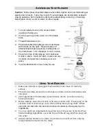 Preview for 5 page of West Bend L5700 Instruction Manual