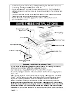 Preview for 3 page of West Bend TEM4500W Instruction Manual