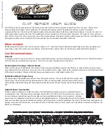 West Coast Pedal Board Flat Series User Manual preview