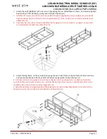 Предварительный просмотр 6 страницы West Elm 1819197 Assembly Instructions Manual