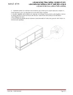 Предварительный просмотр 7 страницы West Elm 1819197 Assembly Instructions Manual